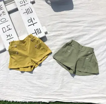 

2020 new wholesale girls shorts summer fashion cotton girls shorts 1-6t HJ195