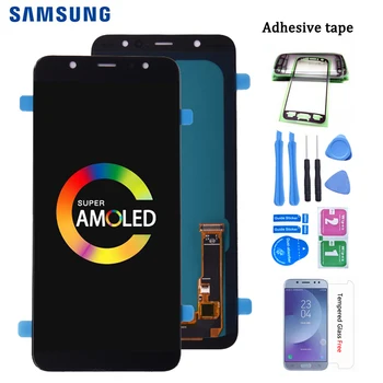 

Super Amoled For Samsung Galaxy A6 Plus 2018 A605 A605fd LCD display Touch Screen Digitizer Assembly For Samsung A6 Plus A6+ lcd