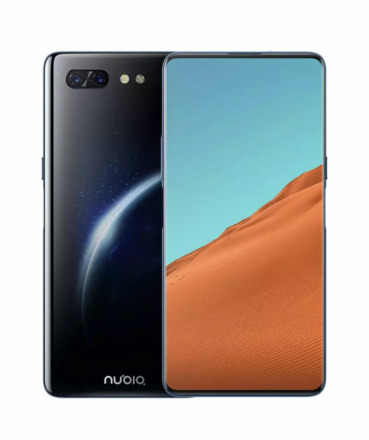 Zte Nubia X 6,26+ 5,1 inch двойной Экран мобильный телефон 8 ГБ 128 Snapdragon 845 Octa Core 16+ 24 Мп Камера 3800 мА/ч, отпечаток пальца