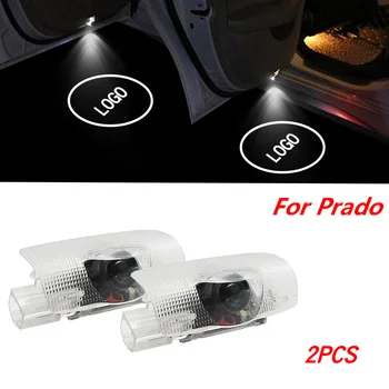 

2pcs led door logo light For Toyota Prado 2010-2019 Toyota Logo Laser Projector Light Ghost Shadow Light Accessories