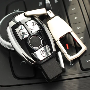 

ABS Car Key Case Cover Protective Shell Holde For Mercedes Benz C Class W205 GLC GLA E C G M R Class 204 212 216 SLS SLK GLK CLK