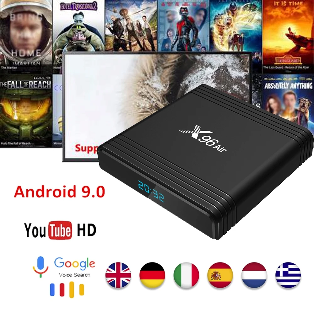 TX6 4K Android 9.0 4G+32G//4G+64G TV BOX Allwinner H6 Quad Core 2.4/&5G WiFi BT4.1