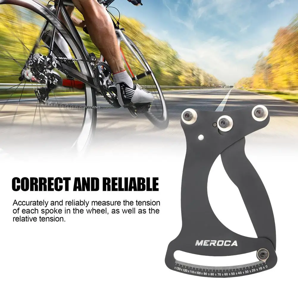 Bicycle Spoke Tension Meter Aluminum Alloy Wheel Repair Tool Bicycle