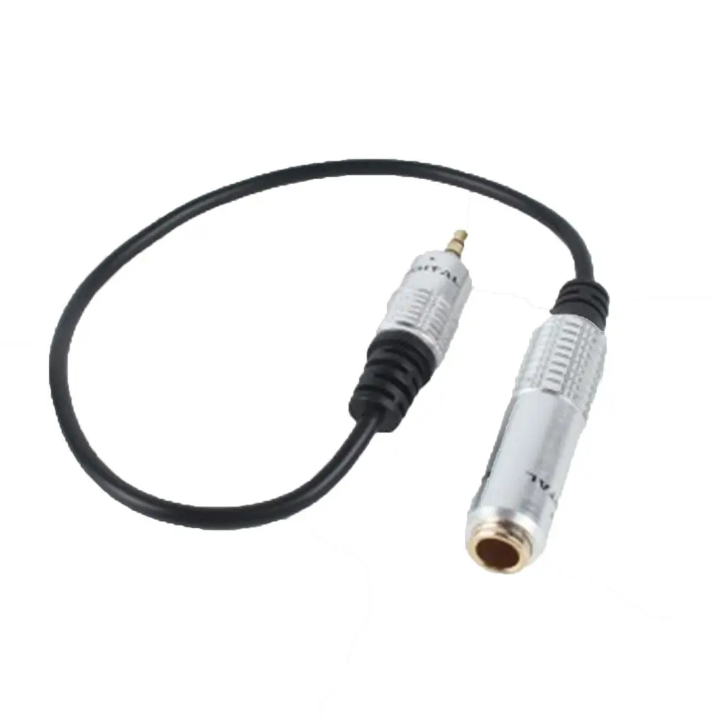 

High Quality 3.5 To 6.5 6.35 Microphone High Fidelity 3.5mm Revolution 6.35mm Female Audio Cable