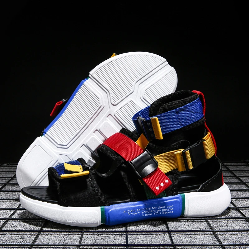 mens high top slippers