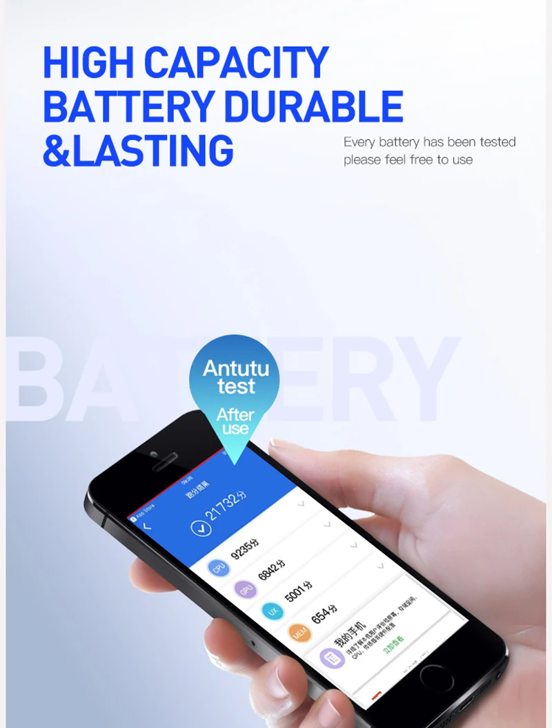 NOHON аккумулятор для Apple iPhone 4 5 6 S 4S 5C SE 5S 6 S 7 8 Plus 7Plus 8 Plus аксессуар для мобильного телефона сменные инструменты