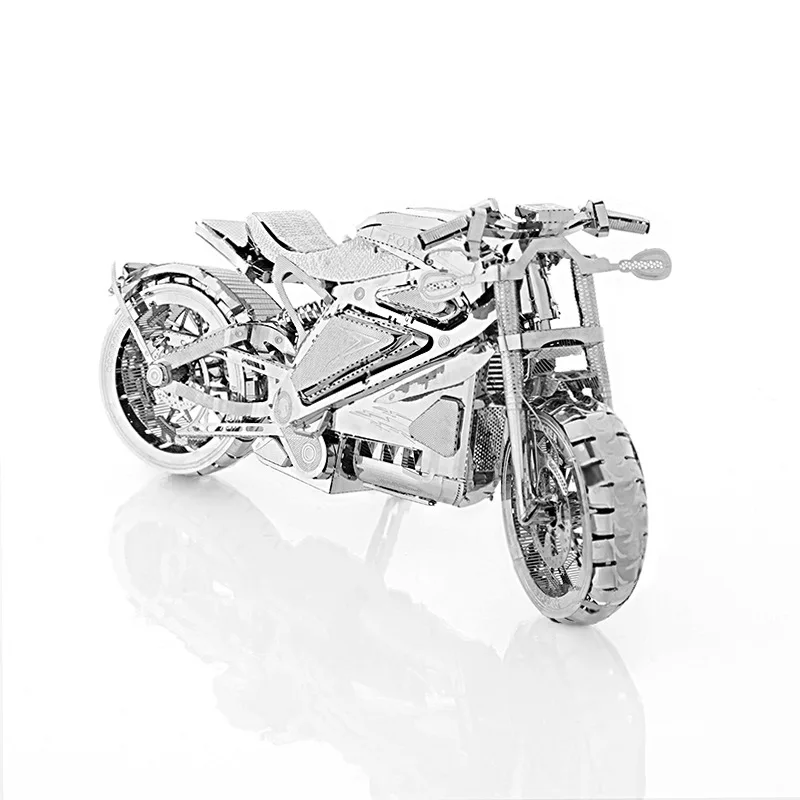 Мстительный мотоцикл коллекция пазл 3D металлическая сборка модель 1:16 Игрушки