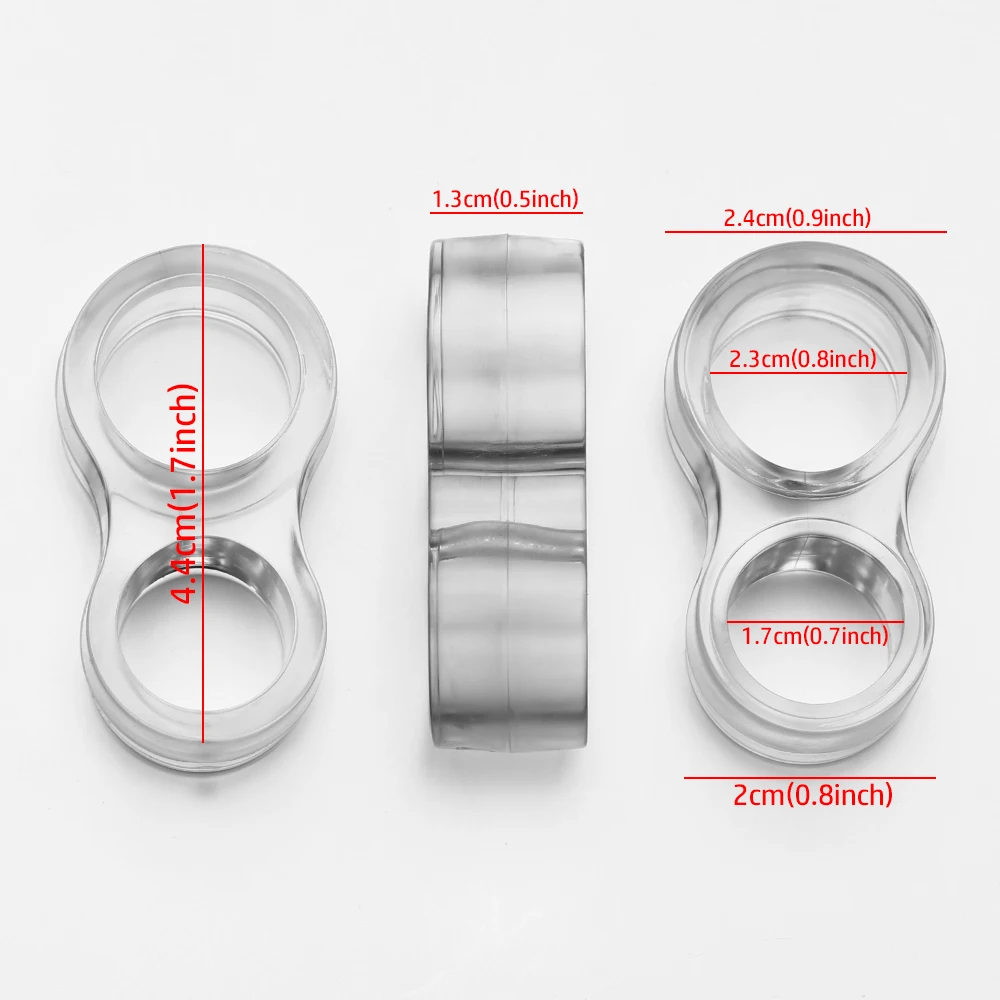 Silica Gel Door Stop Transparent Protective Pad