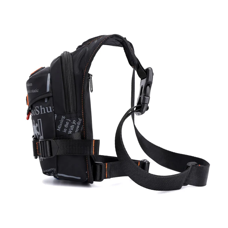 

Fashion Sportsman Leg Large-Volume Multi-functional Nylon Crossbody Bag Light Casual Sports Convenient Wallet