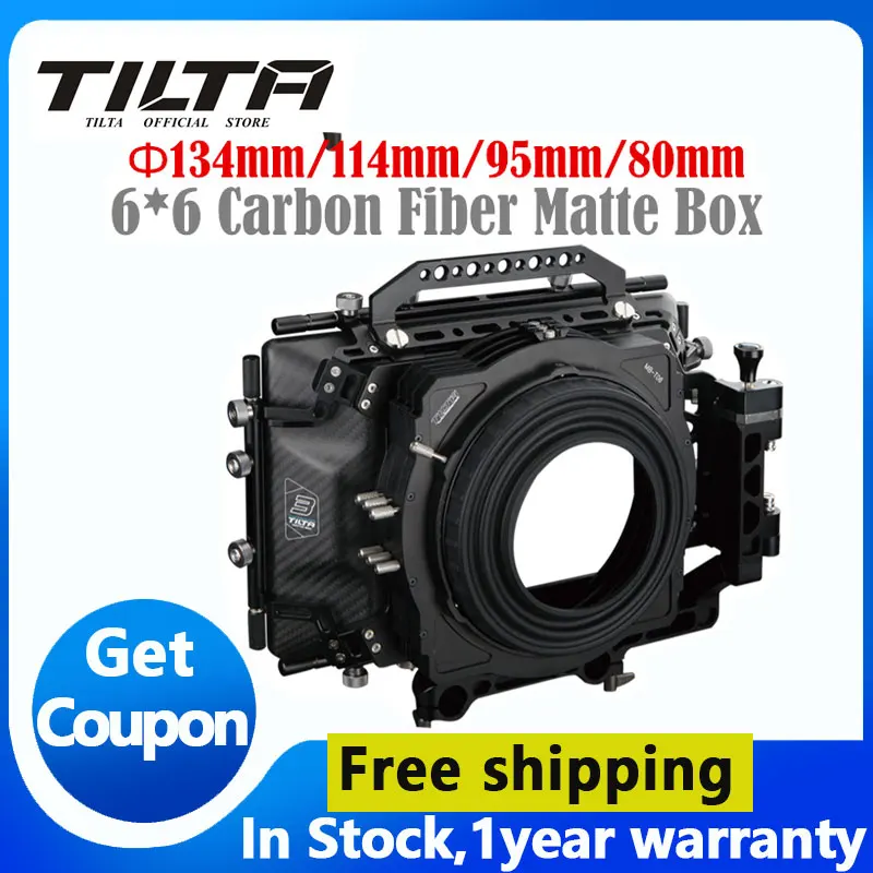 TILTA MB-T06 6*6 Матовая коробка из углеродного волокна (наклонная) с 19 мм стержневым