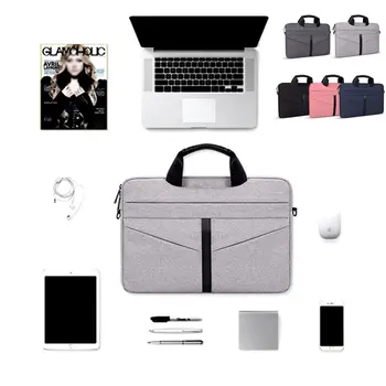 

Universal Laptop Bag 13.3 15.6 14 inch Notebook Bag Sleeve Case For Macbook Air Pro 13 15 11 12 Shoulder Handbag Briefcase Bags