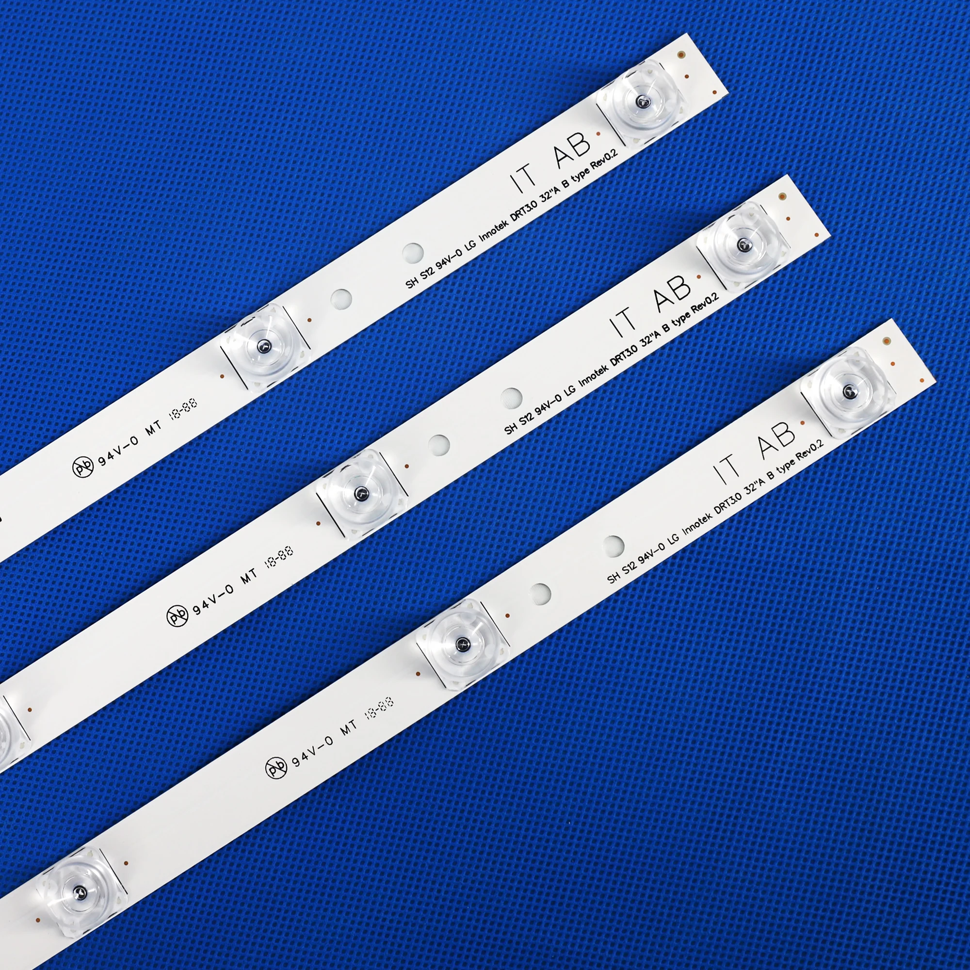 3 Pz X Tv Led Strisce 6 Lampade Per Lg 32 "Tv 32 Mb25Vq 6916L-1974A 1975A 1981A Lv320Due 32 Lf5800 32 Lb5610 Innotek Drt 3.0 32