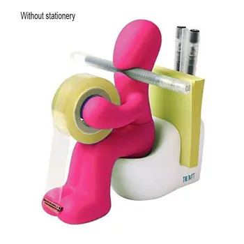

Tape Dispenser and Supply Station Funny Accessory for Office Home or School Creative Adhesive Tape Holder Cool
