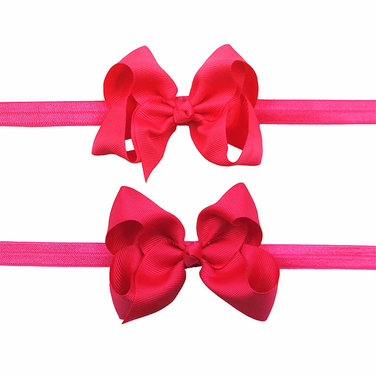 

5 шт./лот Grosgrain ленты детское нижнее белье с бантом оголовье сплошной цвет банты эластичной лентой для девочек милые аксессуары для волос для маленьких девочек; Повязка на голову