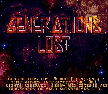 Поколение потеряло 16 бит MD игровая карта для sega Mega Drive для Genesis