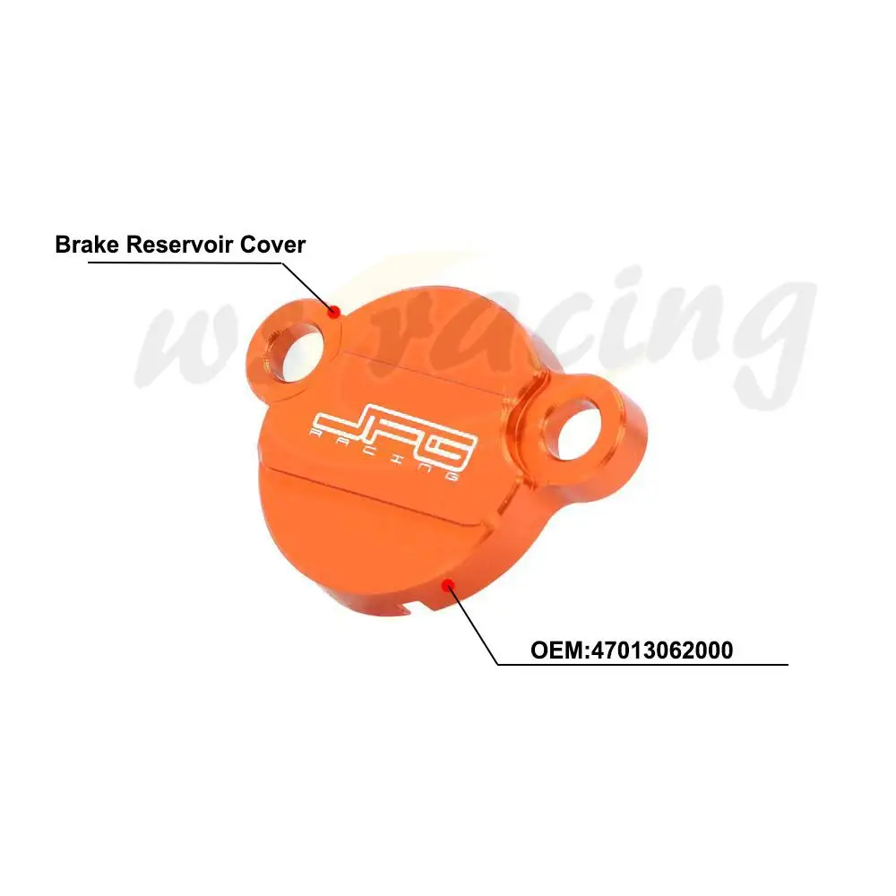 

Motorcycle CNC Aluminum Reservoir Cover Cap For KTM SX50 65 85 2004-2021 FREERIDE 250R 2014 2015 2016 SX-E 5 2020-2021