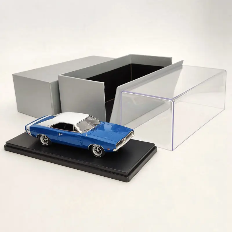 1:43 1969 DODGE зарядное устройство R/T SE-синий и белый смолы ОГРАНИЧЕННАЯ МОДЕЛЬ