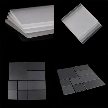 

1pc 2-5mm thickness Clear Acrylic Perspex Sheet Cut Plastic Transparent Board Perspex Panel