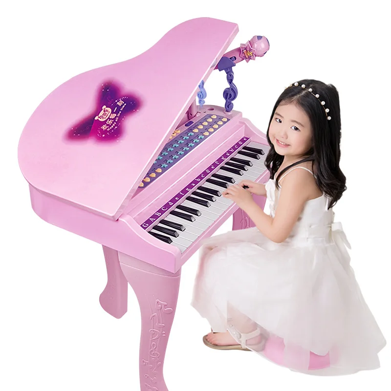 

Buddyfun 88022 Sounds Mini Piano Children Music Practice Electronic Keyboard with Microphone Musical Instrument Toy