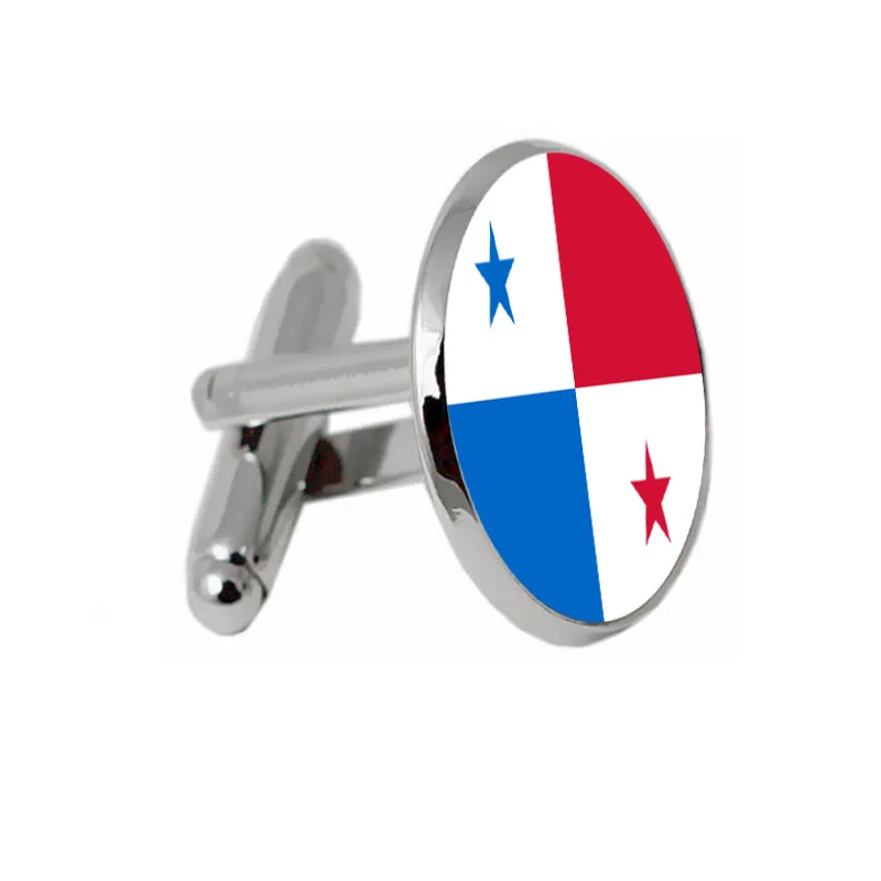 

New Style Gemstone Football Cufflinks Austria Barbados Bahamas Paraguay Panama Collar Single-Breasted