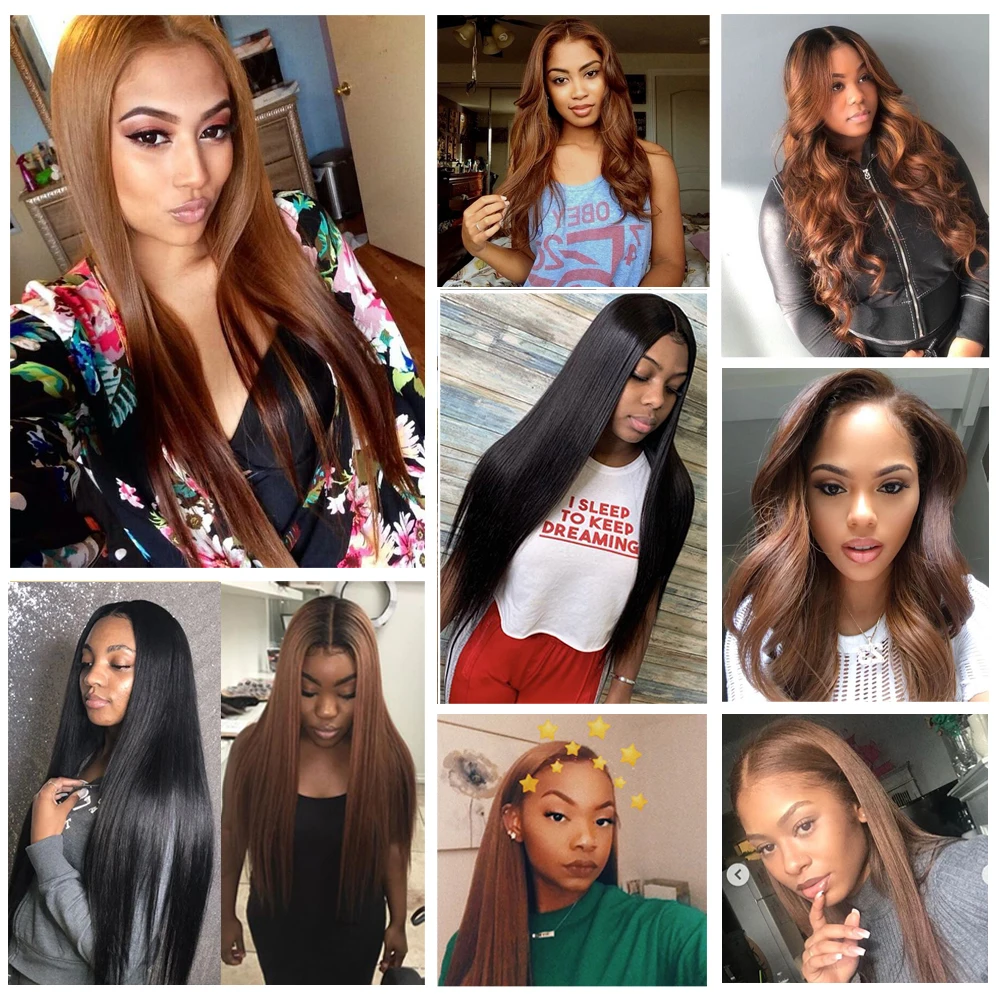 #4 Brazilian Body Wave Bundles With 4x4 Lace Closure Remy Human Hair Extensions Straight Bundles With Lace human hair extensions,human hair bundles