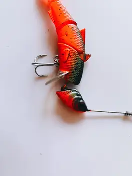 

5pcs/set Minnow lures Artificial fishing baits wobblers plastic jigs soft swimbaits with hooks