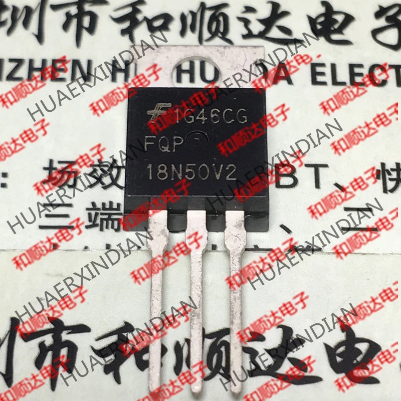 5 шт., новые оригинальные кнопки FQP18N50V2-220 500V 18A