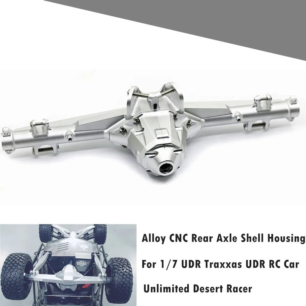 

Alloy CNC Rear Ax-le Shell Gearbox Housing Cover For 1/7 UDR Traxxas UDR RC Car
