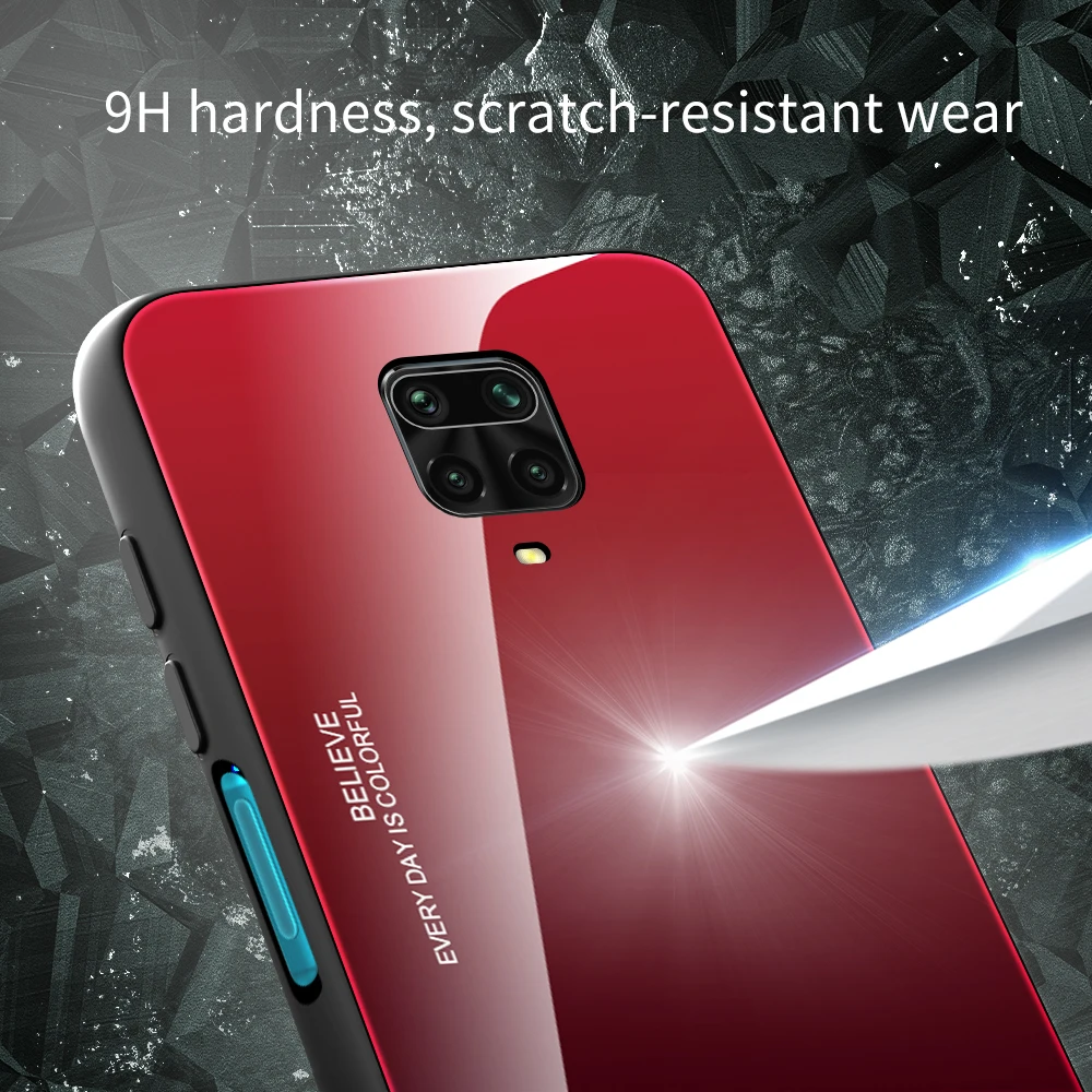 Gradient Glass Case For Xiaomi Redmi Note 9S Note 9 Pro Max Case silicone edge tempered glass back phone cover For Note 8T 8 Pro Gradient Glass Case For Xiaomi Redmi Note 9S Note 9 Pro Max Case silicone edge tempered glass back phone cover For Note 8T 8 Pro