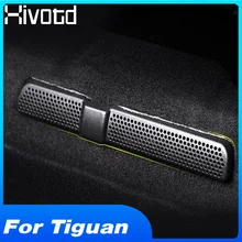 Hivotd для VW Tiguan тигуан Mk2 L автомобильное заднее сиденье трубопровод кондиционера крышка выхода под заднее сиденье вентиляционный канал Внешний каркас