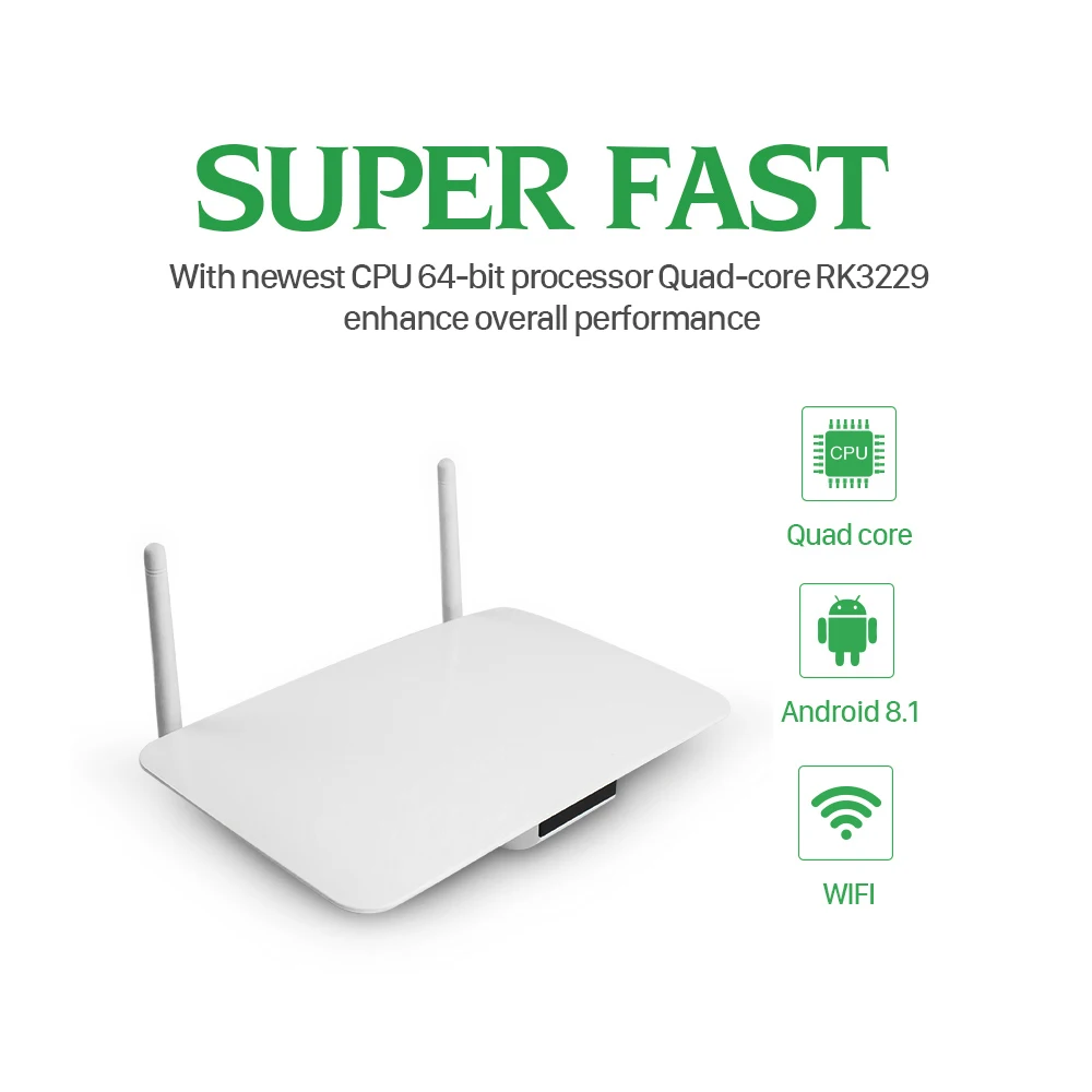 Leadcool Q1404 French IPTV France/Arabic/Italy/Spain/Portugal/Turkey Android 8.1 Box IPTV France/Arabic/Italy/Spain QHDTV Plus