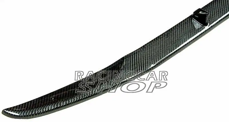 Real Carbon Fiber Front Bumper spoiler Protector Trim For MERCEDES BENZ Smart FORTWO A451 C451 03/2012UP
