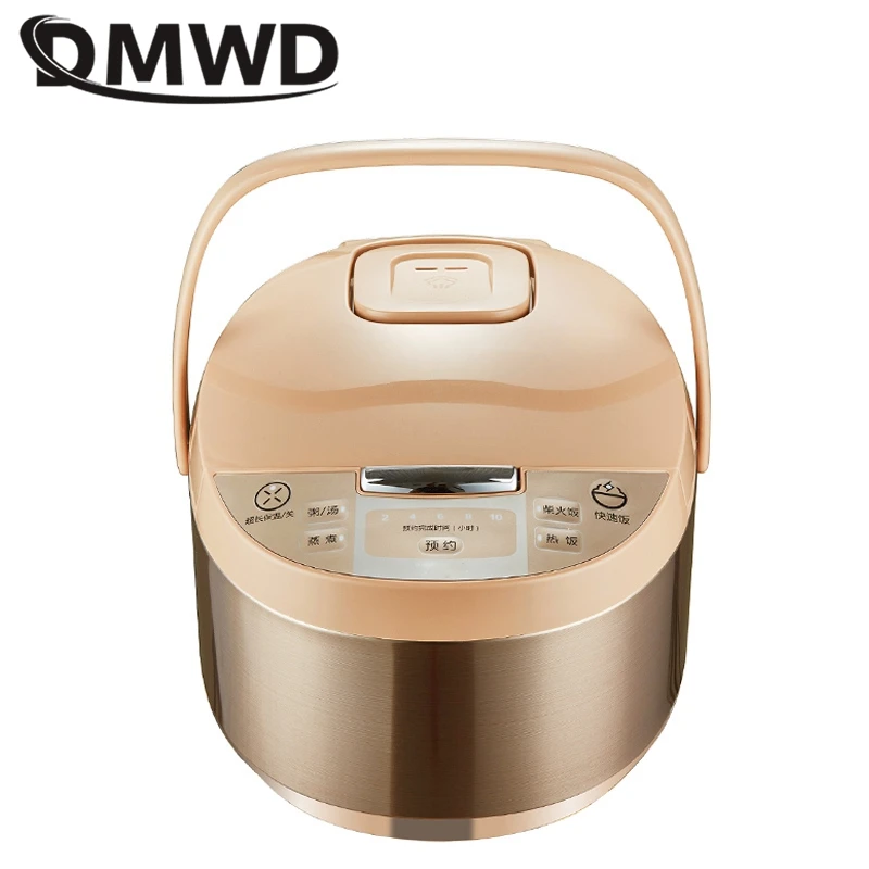DMWD 5L большой Ёмкость умный дом Электрический рисоварка мультиварка контейнер с
