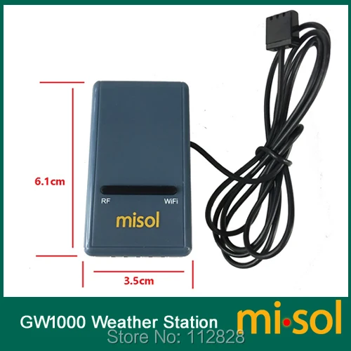 Шлюз misol SmartHub Wi-Fi с температурой влажностью и давлением GW1000 | Инструменты