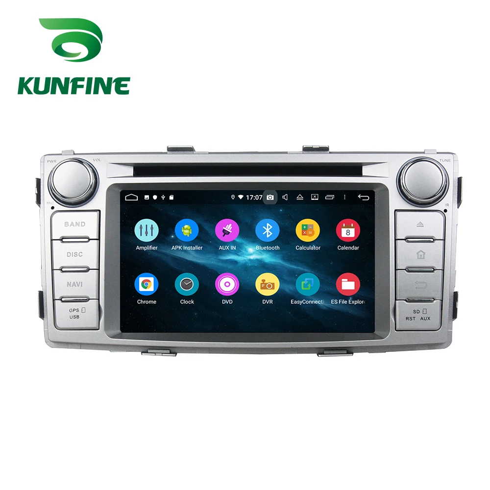 Excellent Android 9.0 Octa Core 4GB RAM 64GB ROM Car DVD GPS Navigation Multimedia Player Stereo for Toyota Hilux 2012 Radio Headunit 2