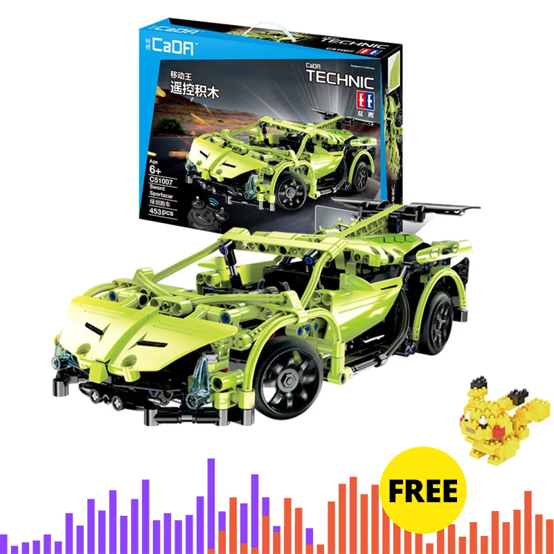 Technic RC автомобиль электрическая мощность функция дистанционного управления Veneno автомобиль строительные блоки кирпичи игрушечные машинки модель для детей подарок
