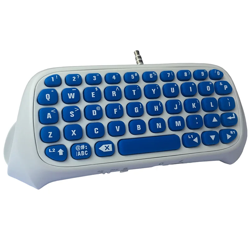 Аксессуары для PS4 Для Dualshock4 Клавиатура Джойстик сообщение Chatpad для SONY Playstation 4/Slim/Pro беспроводной контроллер Джойстик
