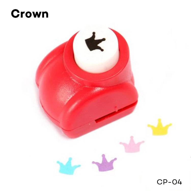 Crown Мини форма Ремесло Удар аксессуары маленькая машина для тиснения Цветы скрапбук DIY дыроколы инструменты для скрапбукинга - Цвет: Crown