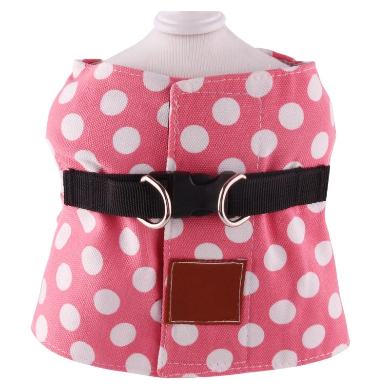 Denim Pet Puppy Dog Cat Harness Leash Set with Bowtie Soft Pet Vest for Small Medium Large Dogs Chihuahua Yorkie Teddy S M L