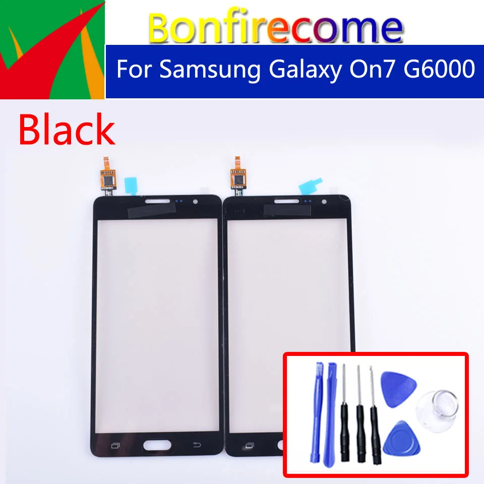 

Сенсорная Панель 5,5 "для Samsung Galaxy On7 G6000, сенсорный экран с цифровым преобразователем, стеклянный сенсорный экран без ЖК-дисплея