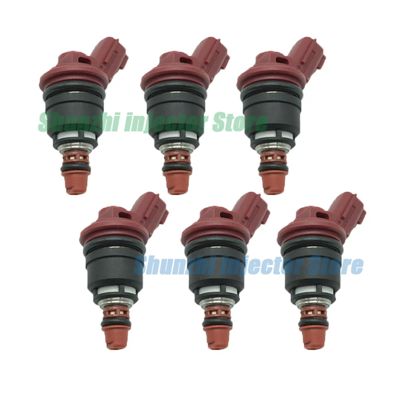 6Pcs Ugello Di Iniezione Di Carburante Per Nissan Corsa Brandsto Silvia S13 S14 S15 Sr20De Sr20Det Ad Alto Flusso Tasso Di 1200Cc Oem: 16600-Rc120
