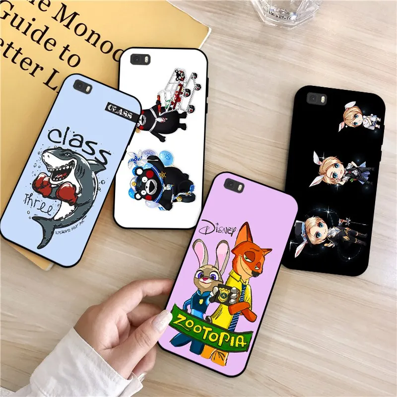 Bear 1 Silicon Soft TPU Case Cover For Huawei Y3 Y5 Y6 Y7 Y9 Prime Enjoy 9 Plus Nova 5 5i P30 Pro 2017 2018 2019 | Мобильные