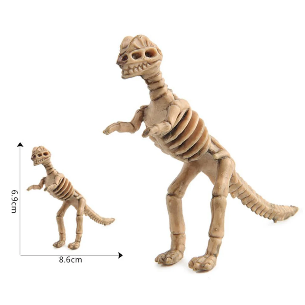 12Pcs Dinosaur Excavation Kit Up Skeleton Model Figure Kids History Toys 12Pcs Dinosaur Excavation Kit Up Skeleton Model Figure Kids History Toys