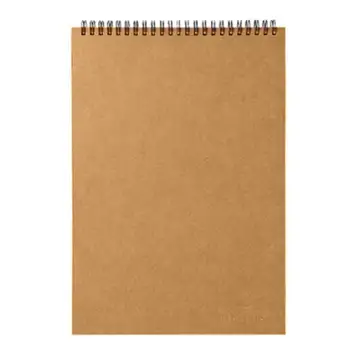 

Retro Spiral Coil Sketchbook Kraft Paper Notebook Sketch Pad Book Painting Memo Pad Journal Student Note Sketch Diary K3G4