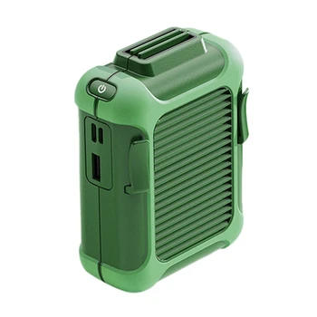 

Portable Hanging Waist Fan USB Charging Hanging Neck Leafless Outdoor Fan