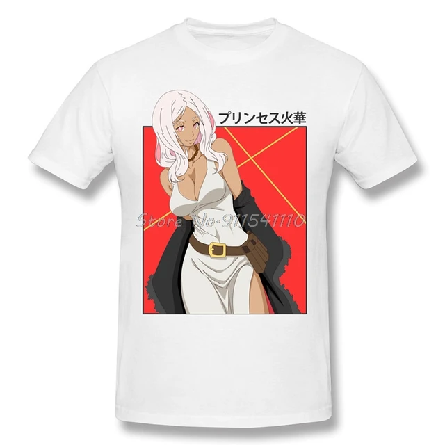 Camiseta Camisa Fire Force Shinra Kotatsu Iris Maki Anime 3