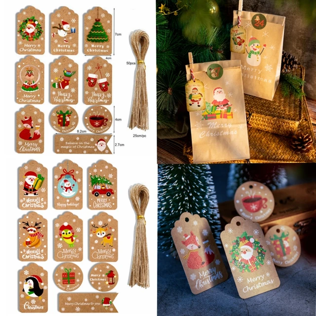 Christmas Decorations Christmas Gifts  Wrapping Decoration Christmas Gifts  - 50pcs - Aliexpress