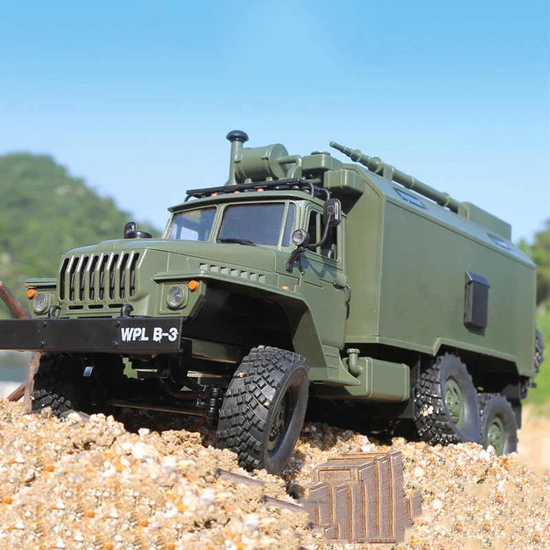 WPL B36 Урал 1/16 2 4G 6WD RC автомобиль военный грузовик вездеход|Радиоуправляемые