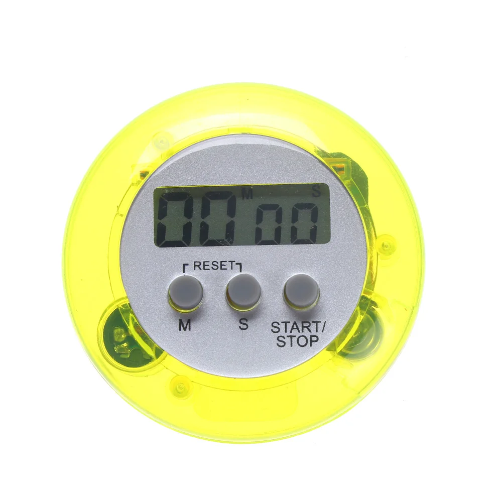 New qualified Utility Mini LCD Digital Magnetic LCD Stopwatch Timer Kitchen  Racing Alarm Clock Stop Watch Cooking Tool