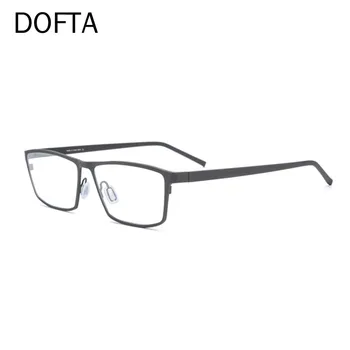 

DOFTA Glasses Frame Men Pure Titanium Prescription Eye Glasses For Men New Square Eyeglasses Myopia Optical Frames Eyewear 5179